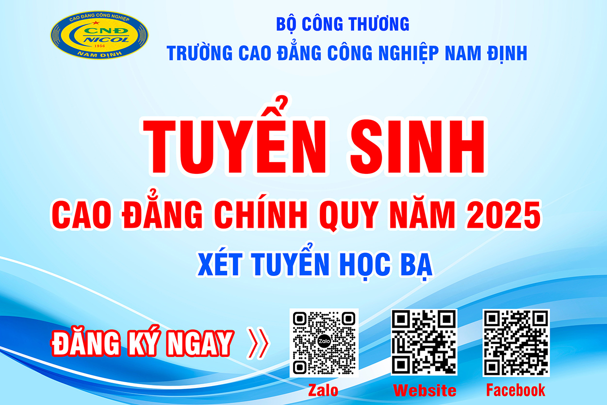 Tuyển sinh trình độ Cao đẳng năm 2025