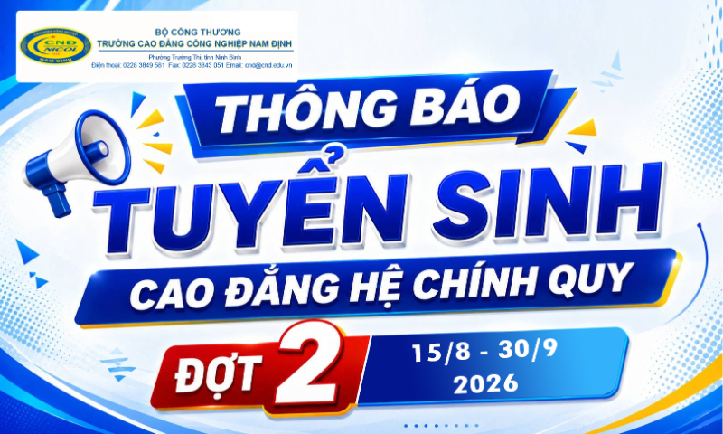 Tuyển sinh đợt 2 - 2026